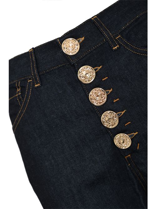 Jeans Amber Wide leg in denim fisso DONDUP | DP619B DFH331D J15800